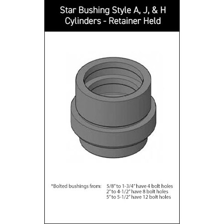 Miller - After Market Parts Hydraulic Cylinder Repair Kit- 5/8 Iron Glands 050-BU100-063